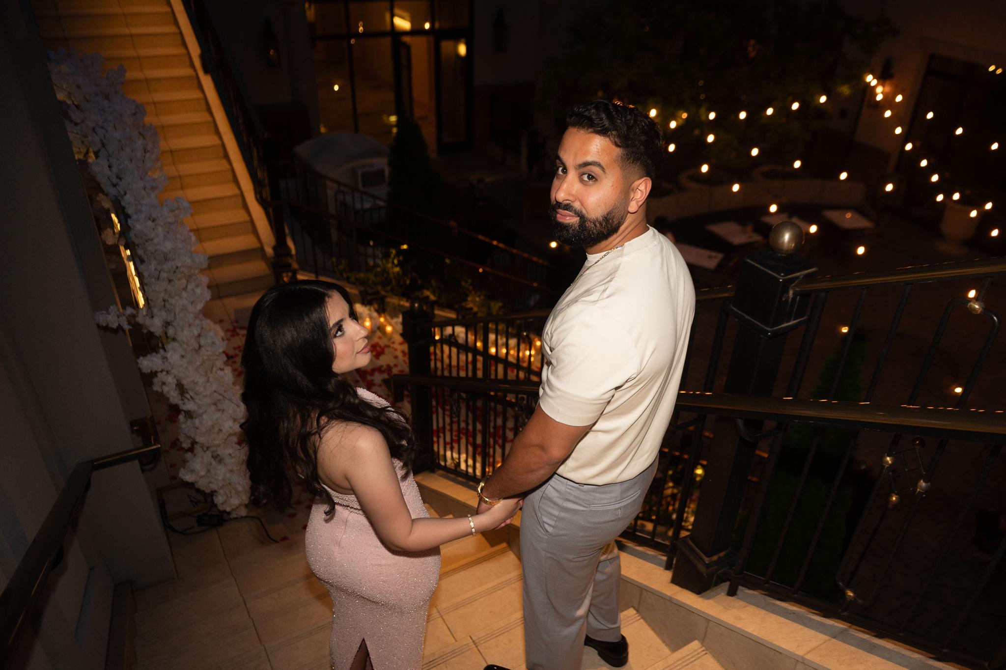 Unforgettable Surprise Proposal at Harpeth Hotel in Downtown Franklin, TN
